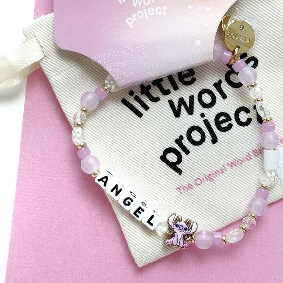 Disney Parks Angel Lilo Stitch Bracelet by Little Words Project 2025 - Picture 1 of 7